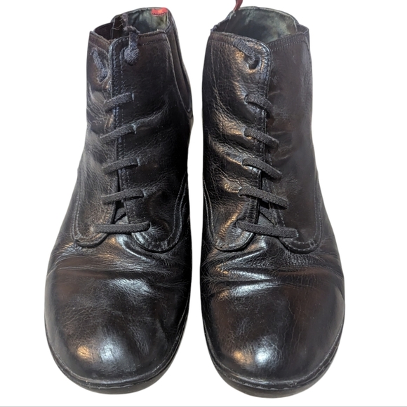 Camper Peu Nara Ankle Soria Heeled Ankle Boots 42 Leather Comfort - Picture 5 of 8